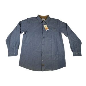 Legendary Whitetails NWT‎ Buck Camp Flannels XLT Men's Long Sleeve Grey Thick